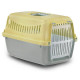 Переноска Bergamo Gipsy XS small Yellow, пластиковая дверца, 39х26х25 см