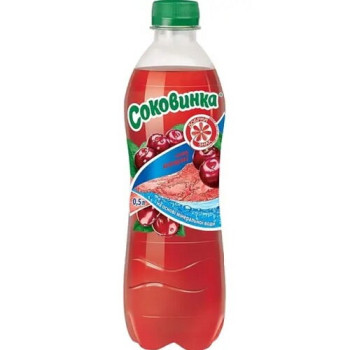 Напиток безалкогольный Соковинка со вкусом вишни 0,5 л (4820051240776) Напиток безалкогольный Соковинка со вкусом вишни 0,5 л (4820051240776)