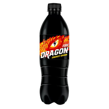Напій безалкогольний Dragon сильногазований енергетичний 0,5л (4820051240899)