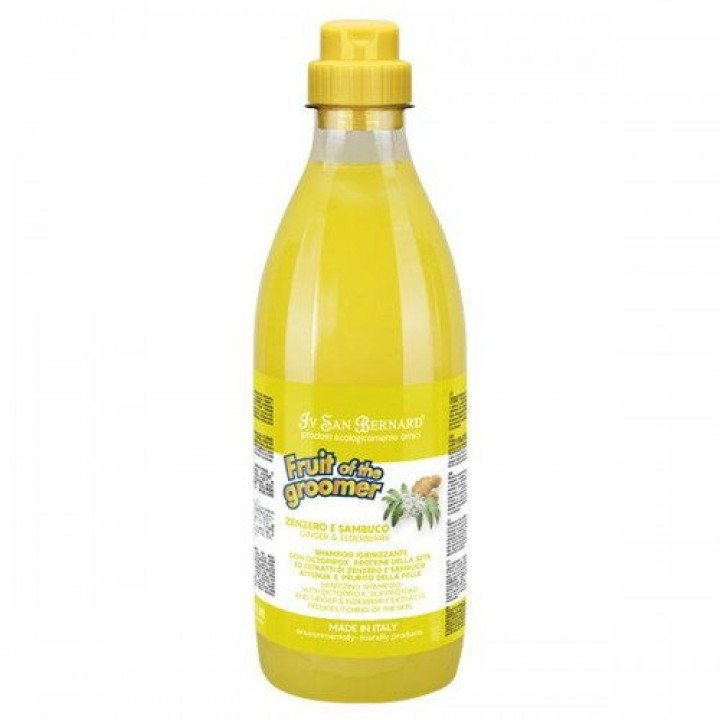 Iv San Bernard Ginger and Elderberry - шампунь Ив Сан Бернард дезинфицирующий для котов и собак 1000 мл (IV-1579)