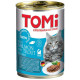 TOMi - консервы TOMi с лососем и форелью в соусе для кошек 400 г