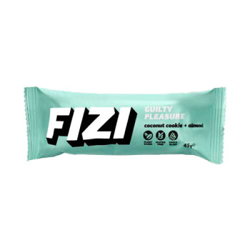 Батончик у шоколадній глазурі Fizi Coconut cookie+almond 45г Батончик у шоколадній глазурі Fizi Coconut cookie+almond 45г