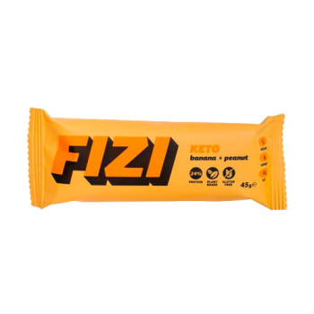 Батончик Кето Fizi Banana+Peanut 45г Батончик Кето Fizi Banana+Peanut 45г