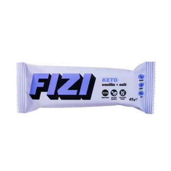 Батончик Кето Fizi Vanilla+Salt 45г Батончик Кето Fizi Vanilla+Salt 45г