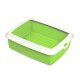 Туалет для кішок з рамкою MPS HYDRA MINI GREEN, 43x31x12 см
