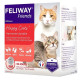 Диффузор + Сменный блок Ceva Feliway Friends успокаивающее средство для кошек, при содержании нескольких кошек в помещении, 48 мл