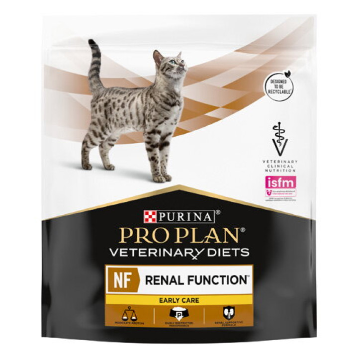Сухой диетический корм PRO PLAN VETERINARY DIETS NF Renal Function Early Care для взрослых кошек для поддержания функции почек при хронической болезни почек на ранних стадиях 350 г