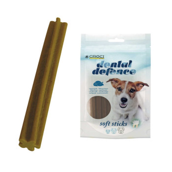 Croci DENTAL DEFENCE SOFT STICK - жувальні палички Кроки з куркою для собак 80 г