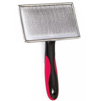 Пуходерка Croci Vanity з напиленням, велетенська, для довгої шерсті, 11,2x18см