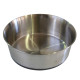 Миска CROCI Heavy глибока, гумове дно, нержавіюча, 1,8л, 20см