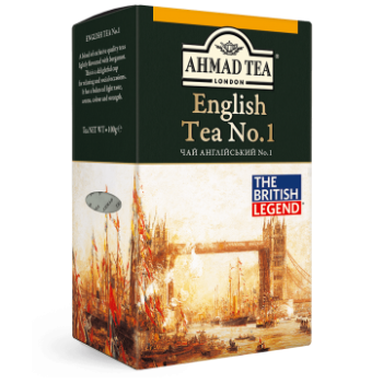 Чай черный "Ахмад" English Tea No.1 100 г Чай черный "Ахмад" English Tea No.1 100 г