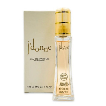 Парфюмированная вода для женщин PARIS ACCENT J'ADONNE 30 ml Парфюмированная вода для женщин PARIS ACCENT J'ADONNE 30 ml
