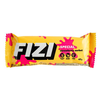 Батончик протеїновий Fizi Strawberry Sorbet 45г Батончик протеїновий Fizi Strawberry Sorbet 45г