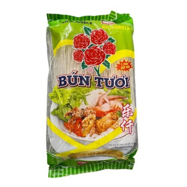 Рисова локшина 1 мм Bun Tuoi Bong Hong 500г