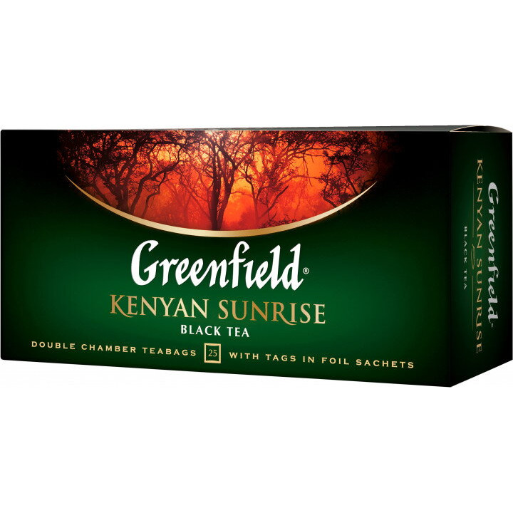 Чай черный Greenfield Kenyan Sunrise  25х2 г
