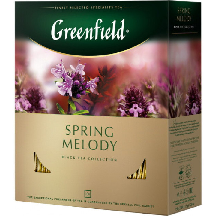 Чай черный Greenfield Spring Melody 100х1,5 г