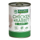 Влажный корм для щенков всех пород с курицей и кроликом Nature's Protection Puppy chicken & rabbit 800г