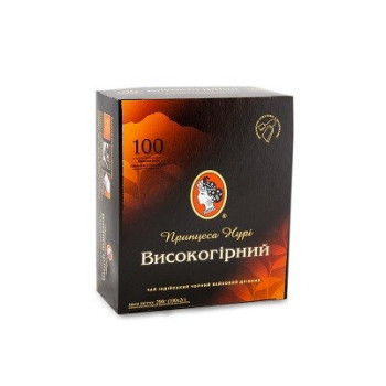 Чай чорний "Принцеса Нурі" Високогірний 100х2 г Чай чорний "Принцеса Нурі" Високогірний 100х2 г