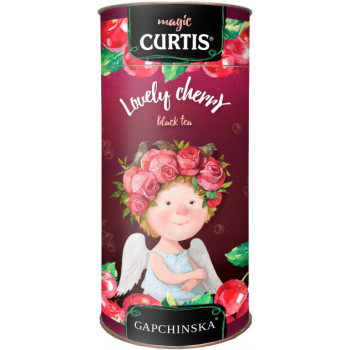 Чай чорний Curtis Lovely Cherry зі смаком вишні 80 г Чай чорний Curtis Lovely Cherry зі смаком вишні 80 г