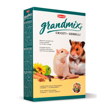 Padovan GrandMix Criceti - комплексный основной корм Падован для хомяков и мышей 400 г (PP00414) Padovan GrandMix Criceti - комплексный основной корм Падован для хомяков и мышей 400 г (PP00414)