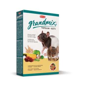 Padovan GrMix Topolini - корм для мышей и крыс, 400 г Padovan GrMix Topolini - корм для мышей и крыс, 400 г