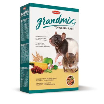 Padovan GrMix Topolini - корм для мышей и крыс, 1 кг Padovan GrMix Topolini - корм для мышей и крыс, 1 кг