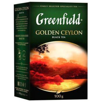 Чай черный Greenfield Golden Ceylon 100 г Чай черный Greenfield Golden Ceylon 100 г