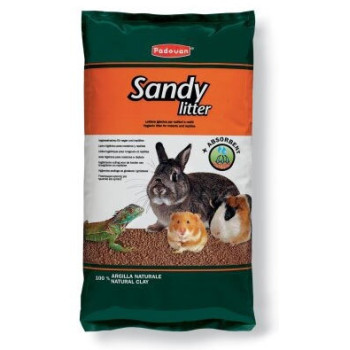 Padovan Sandy Litter - гигиенический наполнитель для грызунов и рептилий, 4 кг Padovan Sandy Litter - гигиенический наполнитель для грызунов и рептилий, 4 кг