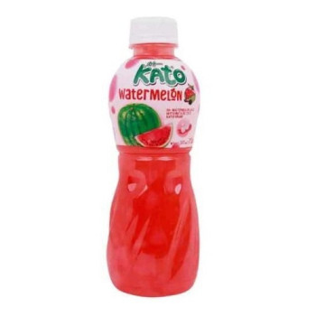 Напій з кавуна з кокосовим желе Nata de Coco Kato, 320 мл