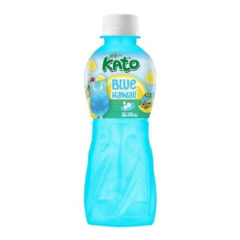 Напій зі смаком Blue Hawaii з кокосовим желе Nata de Coco Kato, 320 мл