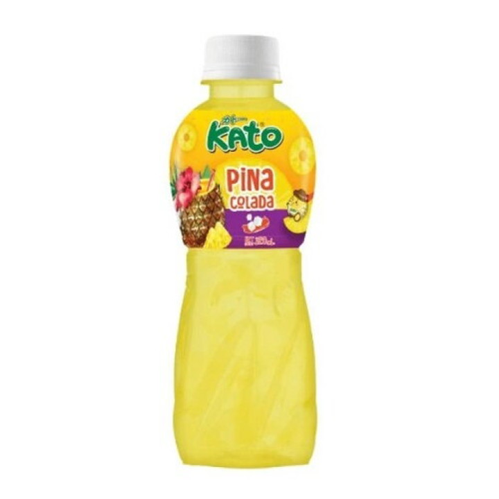 Напій зі смаком піна колада з кокосовим желе Nata de Coco Kato, 320 мл