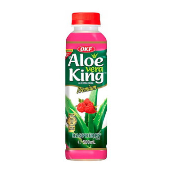 Напій OKF Aloe Vera King зі смаком малини, 500 мл