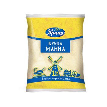 Крупа манная Ярыця 1 кг (4820216030037) Крупа манная Ярыця 1 кг (4820216030037)