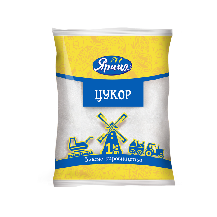  Сахар  ТМ Ярица 1 кг (4820216030082)