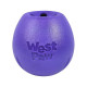 Іграшка для собак West Paw Rumbl Small Eggplant мала фіолетова 8см