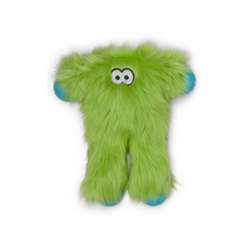Игрушка пищалка для собак West Paw Peet Lime пушистая лаймовая