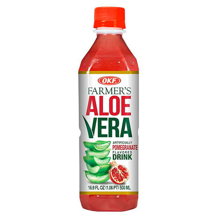 Напиток негазированный Aloe Vera Farmers Pomegranate (Гранат) 500 ml