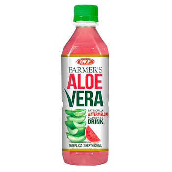 Напиток негазированный Aloe Vera Farmers Watermelon (Арбуз) 500 ml Напиток негазированный Aloe Vera Farmers Watermelon (Арбуз) 500 ml