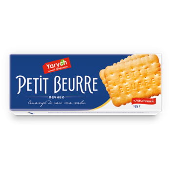 Печенье Yarych Petit Beurre Классический 155 г (4820154481779) Печенье Yarych Petit Beurre Классический 155 г (4820154481779)