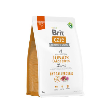 Brit Care Hypoallergenic Junior Large Breed - корм Бріт гіпоалергенний для молодих собак великих порід з ягням 3 кг