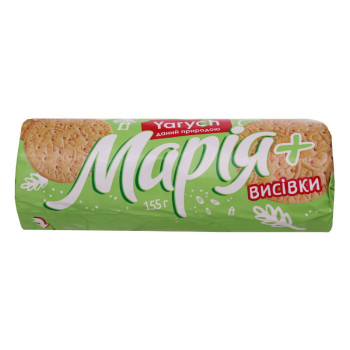 Печенье Yarych "Мария" С отрубями 155 г (4820154480130) Печенье Yarych "Мария" С отрубями 155 г (4820154480130)