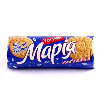 Печенье Yarych "Мария" оригинальная 155 г (4820154482486) Печенье Yarych "Мария" оригинальная 155 г (4820154482486)