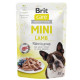 Brit Care Mini Pouch - консервы Брит из филе ягненка в соусе для собак мелких пород 85 г (100910/100215/4401)