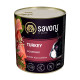 Savory Dog Gourmand - консервы Сейвори для собак всех пород с индейкой 800 г (30525)