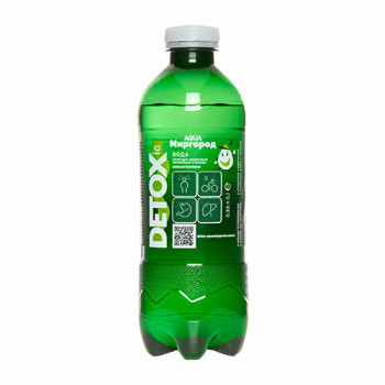 Вода мінеральна сильногазована Aqua Миргород Detox 0,33л