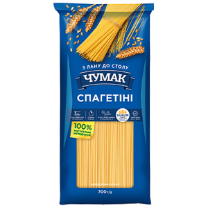 Макарони ЧУМАК Спагетіні ПУ 700г