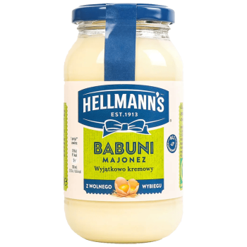 Майонез Hellmann's Babuni 64% жиру 340мл Майонез Hellmann's Babuni 64% жиру 340мл
