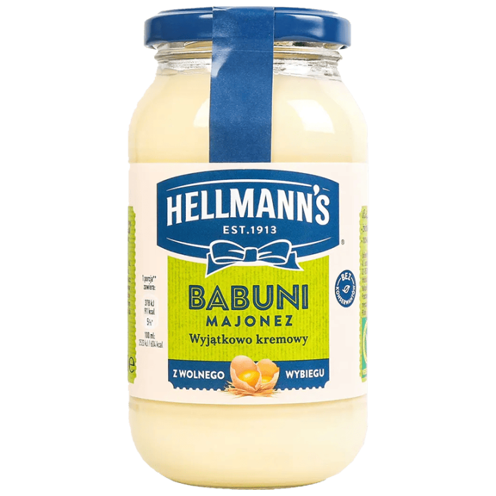 Майонез Hellmann's Babuni 64% жиру 340мл