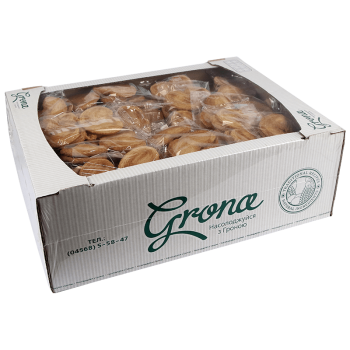 Печиво Grona листкове Вушка уп 2,7кг Печиво Grona листкове Вушка уп 2,7кг