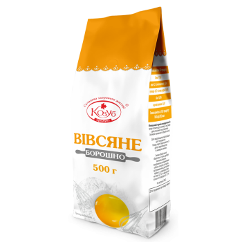 Борошно Козуб Продукт вівсяне 500 г Борошно Козуб Продукт вівсяне 500 г